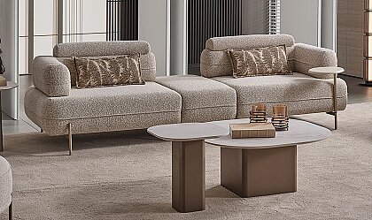 Medusa Home Mobilya - Nobile Koltuk Takımı 4+3+1