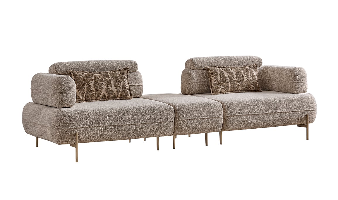 Medusa Home Mobilya - Nobile Koltuk Takımı 4+3+1