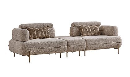 Medusa Home Mobilya - Nobile Koltuk Takımı 4+3+1