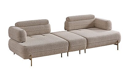 Medusa Home Mobilya - Nobile Koltuk Takımı 4+3+1