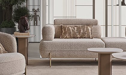 Medusa Home Mobilya - Nobile Koltuk Takımı 4+3+1