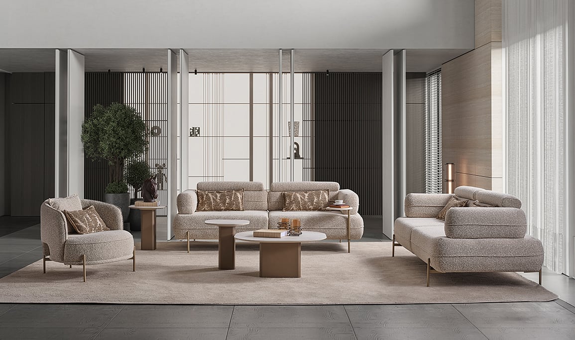 Medusa Home Mobilya - Nobile Koltuk Takımı