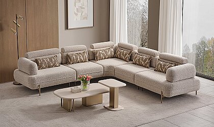 Medusa Home Mobilya - Nobile Köşe Takımı