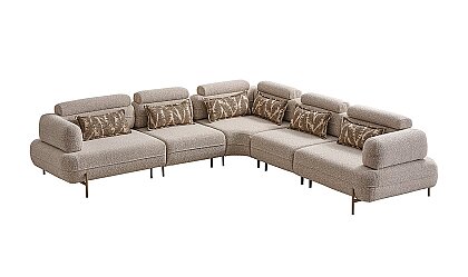 Medusa Home Mobilya - Nobile Köşe Takımı