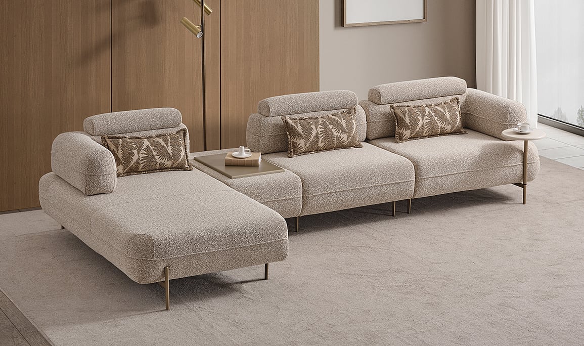 Medusa Home Mobilya - Nobile Mini Köşe Takımı