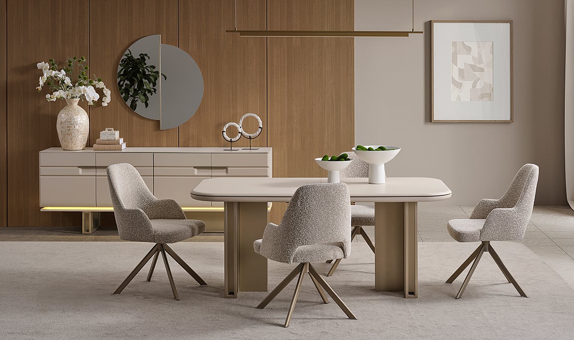 Medusa Home Mobilya - Nobile Yemek Masası