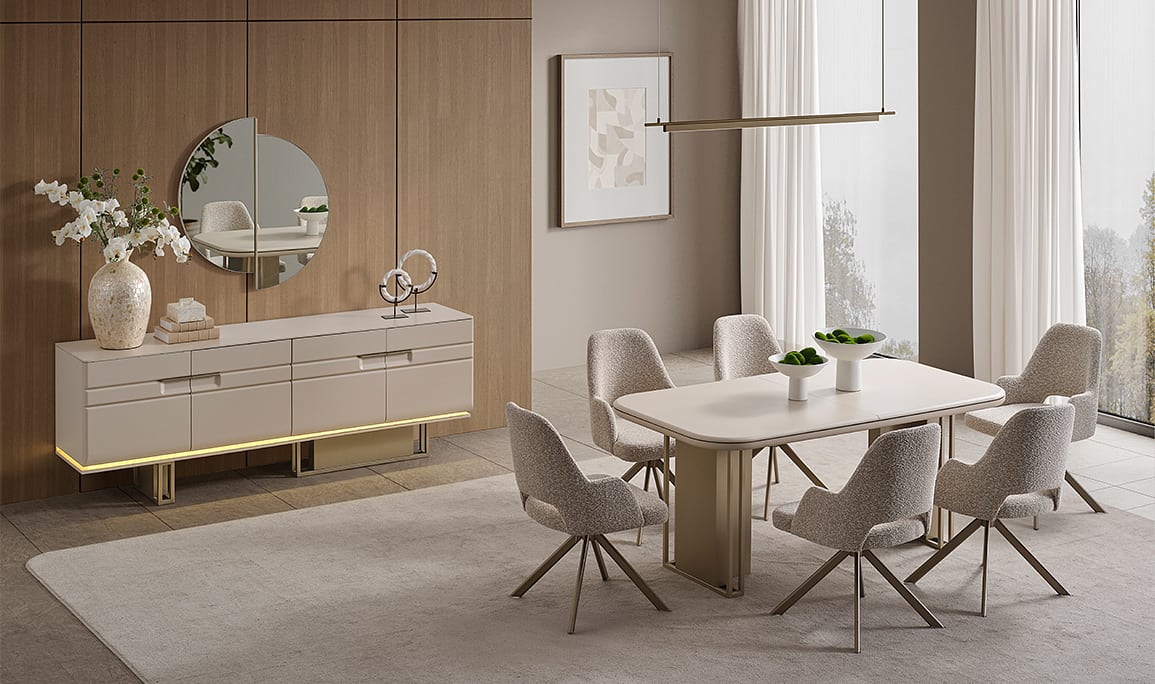 Medusa Home Mobilya - Nobile Yemek Odası