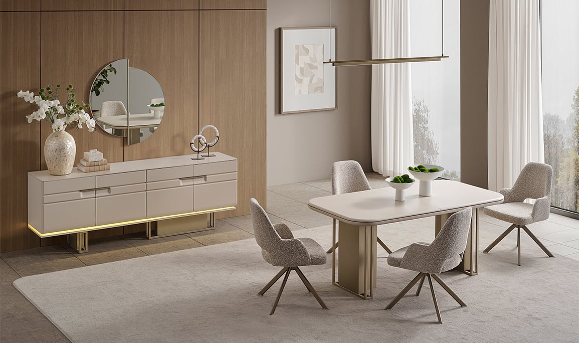 Medusa Home Mobilya - Nobile Yemek Odası