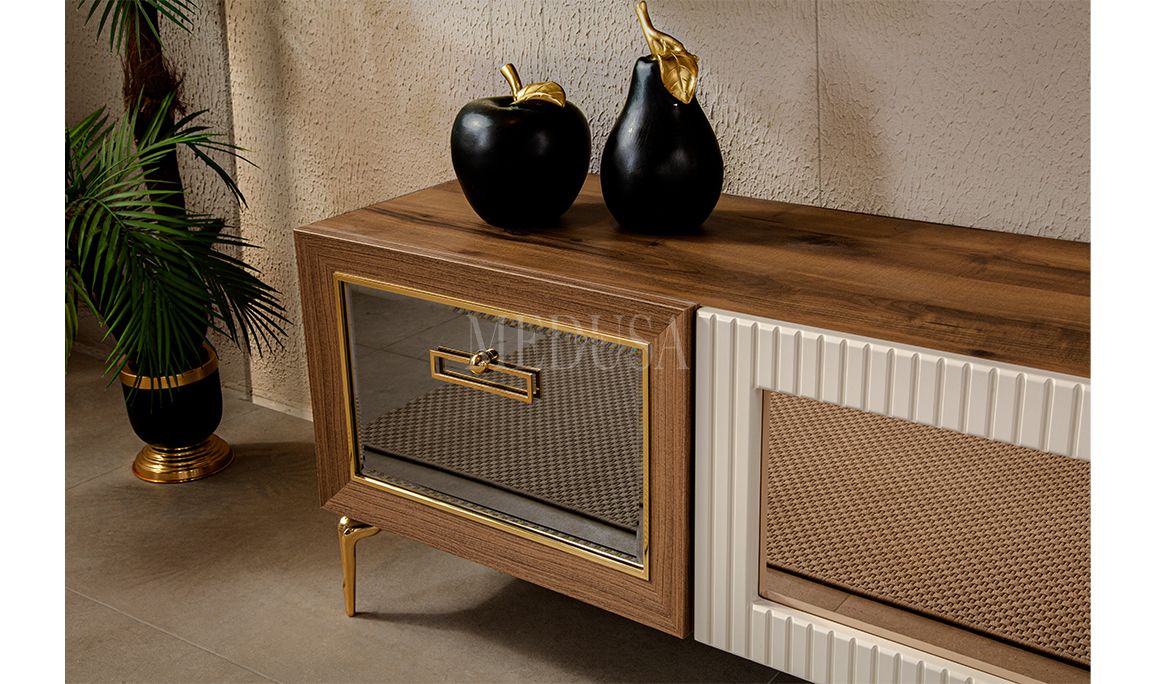 Medusa Home Mobilya - Noble Şömineli Tv Ünitesi