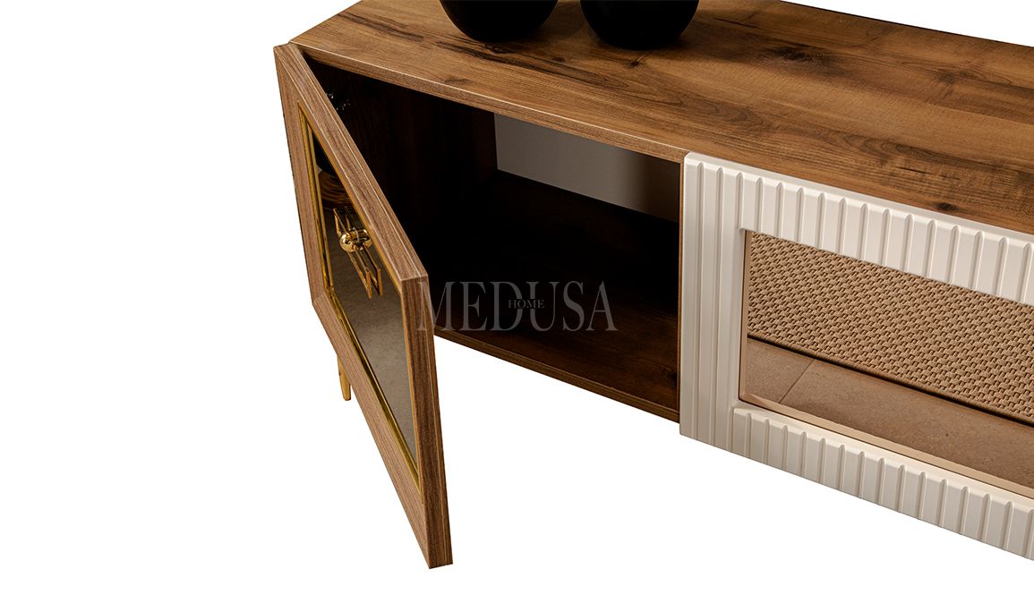 Medusa Home Mobilya - Noble Şömineli Tv Ünitesi