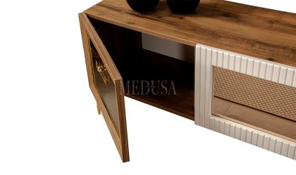 Medusa Home Mobilya - Noble Şömineli Tv Ünitesi