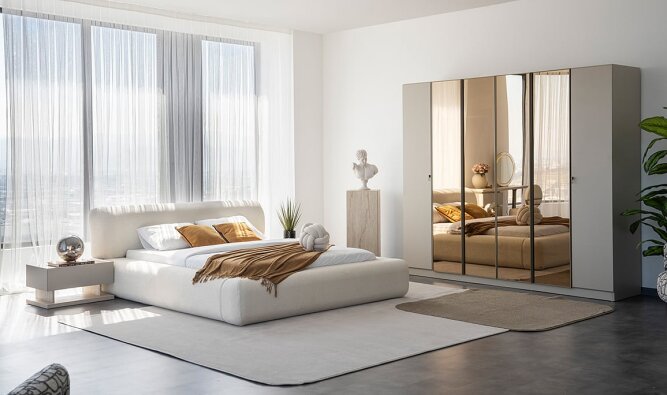 Medusa Home Mobilya - Nocha Yatak Odası - Modern Yatak Odası Medusa Home Mobilya - Nocha Yatak Odası - Modern Yatak Odası