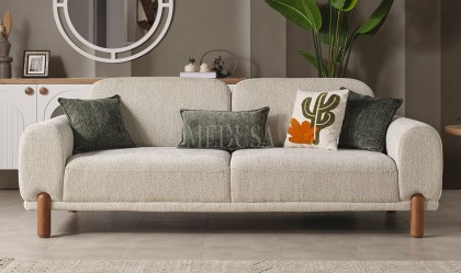 Medusa Home - Nomad Beyaz Üçlü Koltuk Medusa Home - Nomad Beyaz Üçlü Koltuk