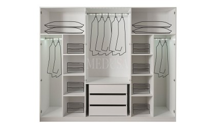 Medusa Home Mobilya - Nomad Gardırop
