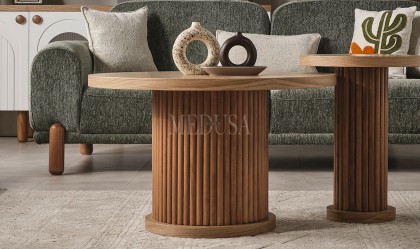 Medusa Home Mobilya - Nomad Orta Sehpa - Ceviz Orta Sehpa Medusa Home Mobilya - Nomad Orta Sehpa - Ceviz Orta Sehpa