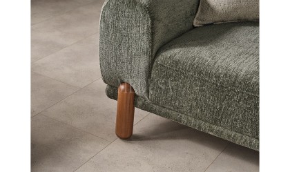 Medusa Home Mobilya - Nomad Yeşil Üçlü Koltuk