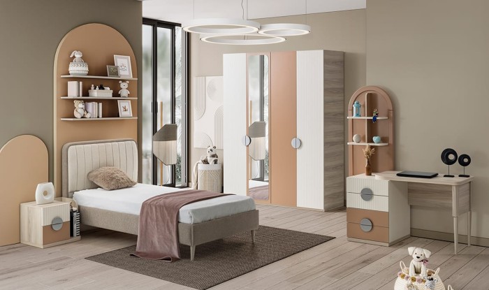 Medusa Home Mobilya - Nora Genç Odası - Genç Odası Takımları