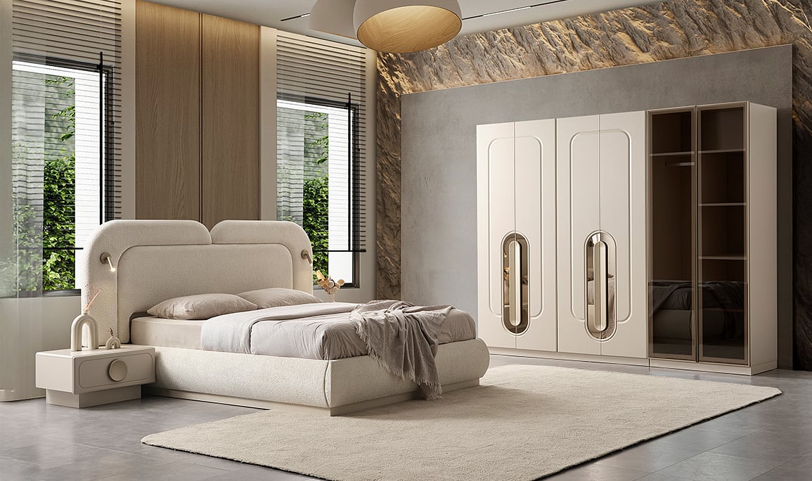 Medusa Home Mobilya - Nordic Yatak Odası
