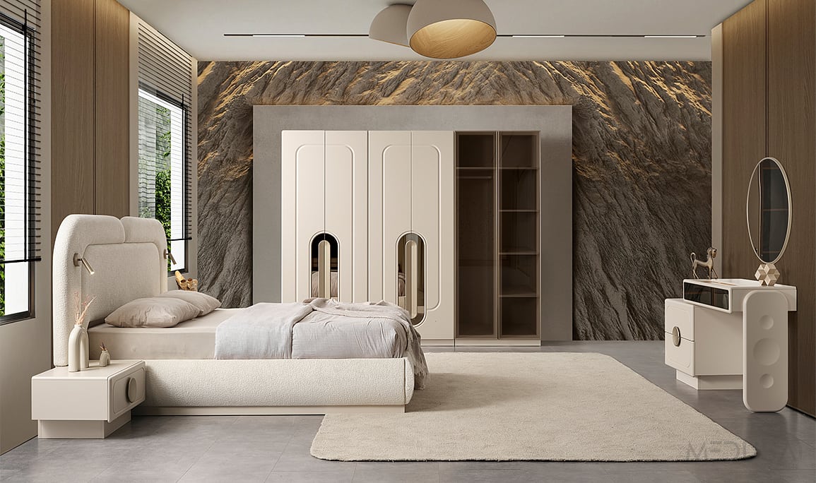Medusa Home Mobilya - Nordic Yatak Odası