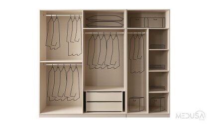 Medusa Home Mobilya - Nordic Yatak Odası