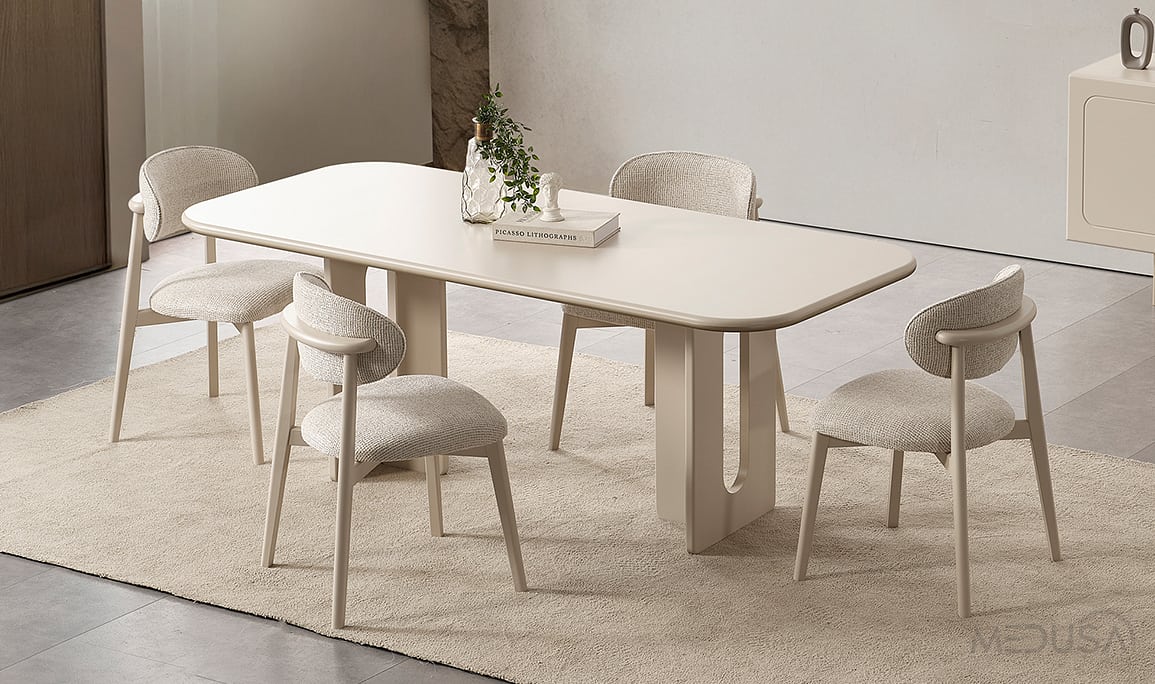 Medusa Home Mobilya - Nordic Yemek Masası