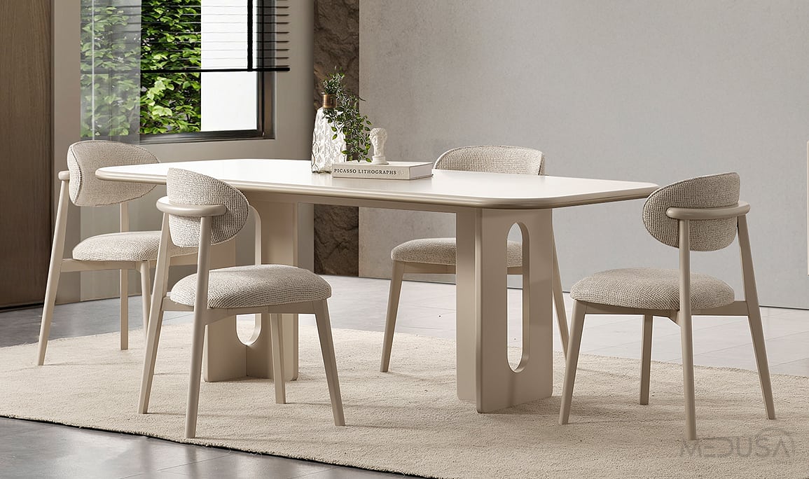 Medusa Home Mobilya - Nordic Yemek Masası