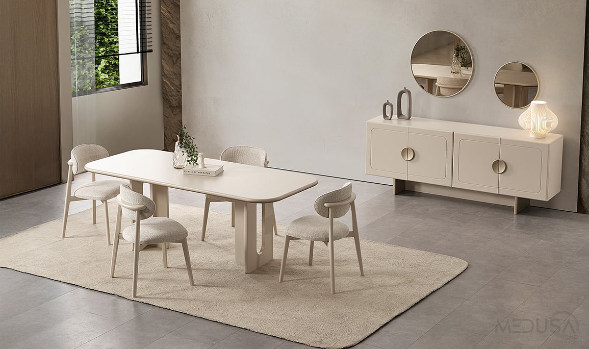 Medusa Home Mobilya - Nordic Yemek Odası
