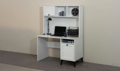 Medusa Home Mobilya - Nova Beyaz Çalışma Masası - Çalışma Masaları Medusa Home Mobilya - Nova Beyaz Çalışma Masası - Çalışma Masaları