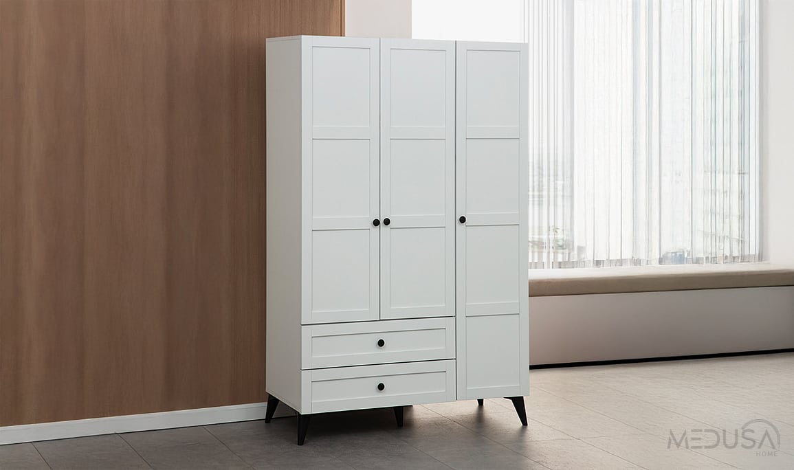 Medusa Home Mobilya - Nova Beyaz Genç Odası