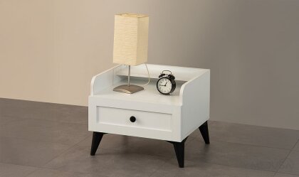 Medusa Home - Nova Beyaz Komodin Medusa Home - Nova Beyaz Komodin
