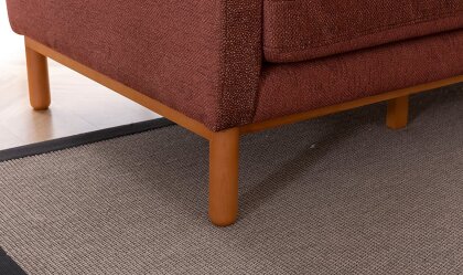 Medusa Home Mobilya - Nova Bohem Kiremit Üçlü Koltuk