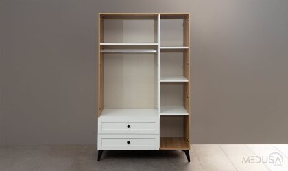 Medusa Home Mobilya - Nova Ceviz & Beyaz Genç Odası