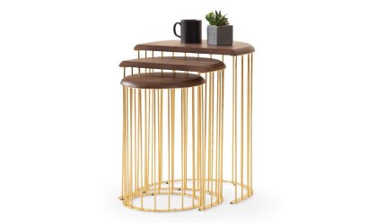 Medusa Home - Nova Gold Zigon Sehpa Medusa Home - Nova Gold Zigon Sehpa
