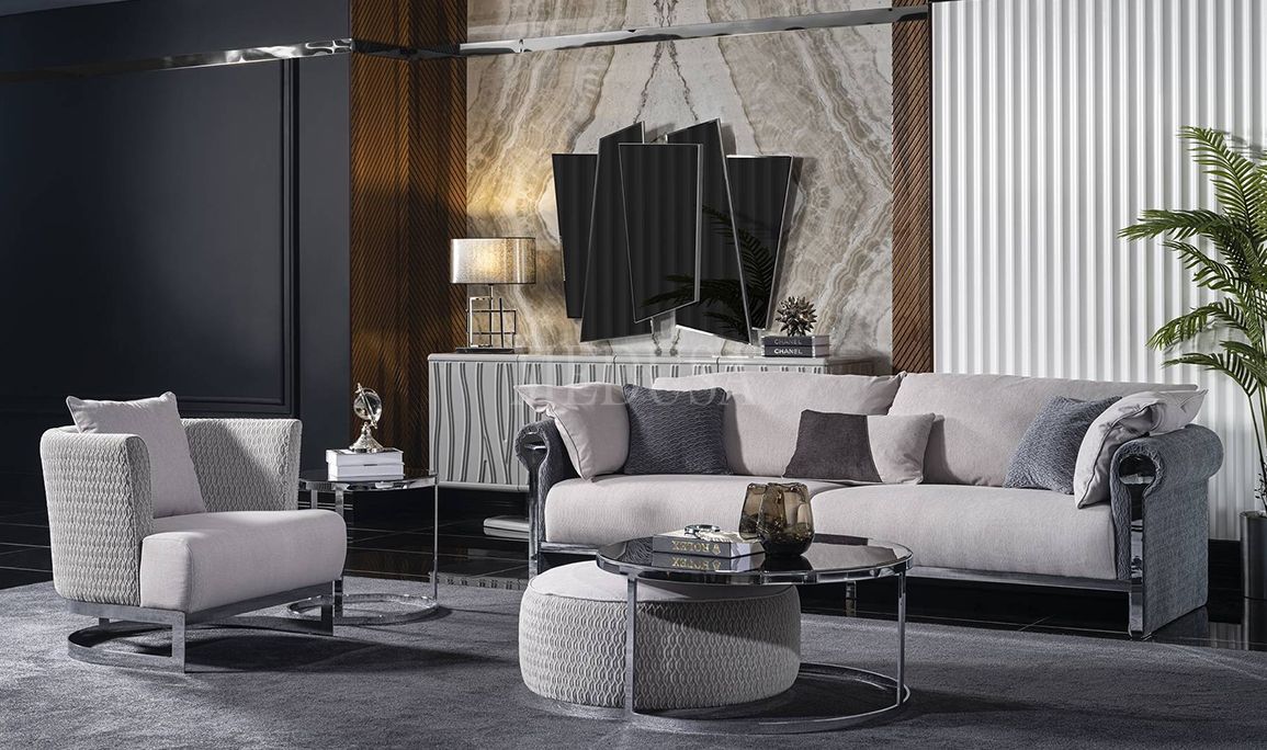 Medusa Home Mobilya - Nova Luxury Dörtlü Koltuk
