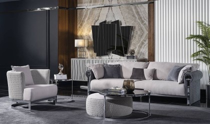 Medusa Home Mobilya - Nova Luxury Dörtlü Koltuk