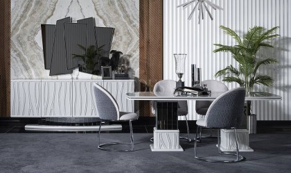 Medusa Home Mobilya - Nova Luxury Yemek Odası