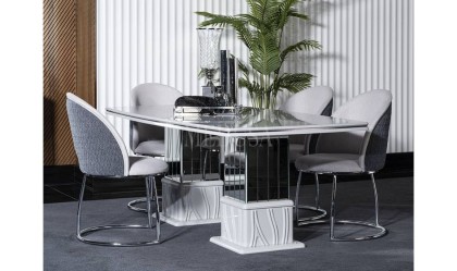 Medusa Home Mobilya - Nova Luxury Yemek Odası