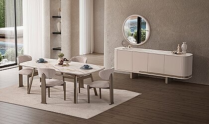 Medusa Home Mobilya - Nova Seramik Yemek Odası