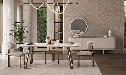 Medusa Home Mobilya - Nova Seramik Yemek Odası
