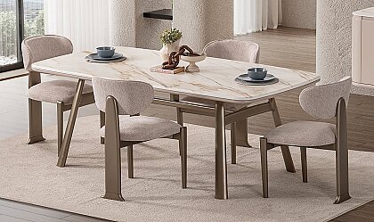 Medusa Home Mobilya - Nova Seramik Yemek Odası