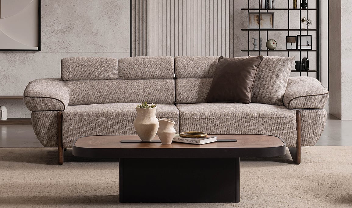 Medusa Home Mobilya - Noya Üçlü Koltuk