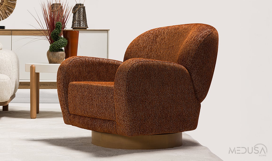 Medusa Home Mobilya - Nuva Döner Berjer