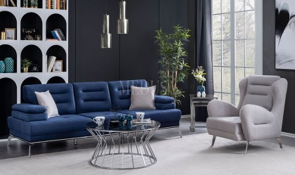 Medusa Home Mobilya - Ocean Deluxe Üçlü Koltuk 02