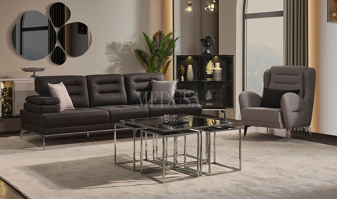 Medusa Home Mobilya - Ocean Elegant Üçlü Koltuk 01