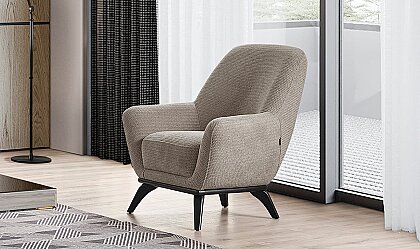 Medusa Home Mobilya - Octavia Metal Ayaklı Koltuk Takımı