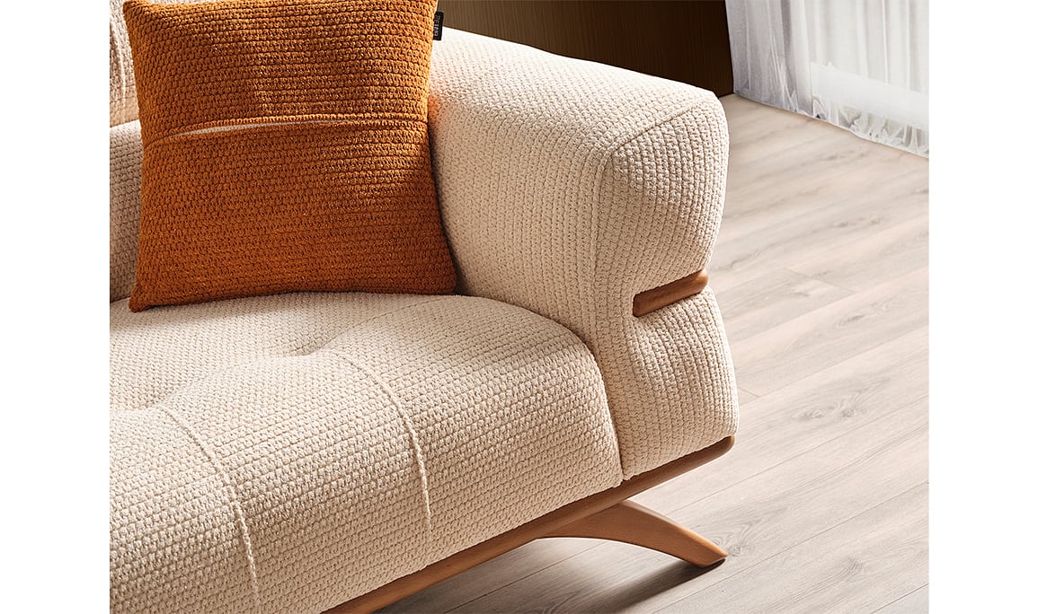 Medusa Home Mobilya - Octavia Üçlü Koltuk