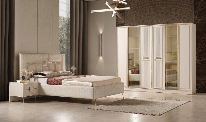 Medusa Home Mobilya - Odda Lüx Yatak Odası - Luxury Yatak Odası