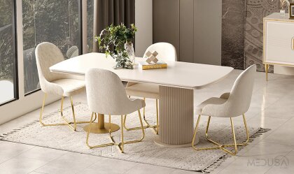 Medusa Home Mobilya - Odda Lüx Yemek Masası