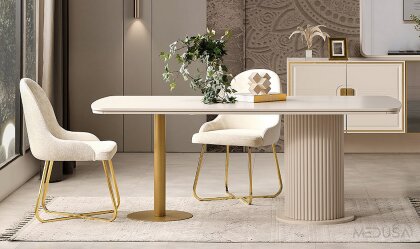 Medusa Home - Odda Lüx Yemek Masası Medusa Home - Odda Lüx Yemek Masası