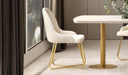 Medusa Home Mobilya - Odda Lüx Yemek Masası